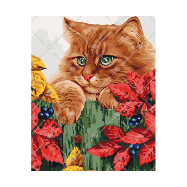 Картина за номерами Руде щастя 40 * 50 КНО4091