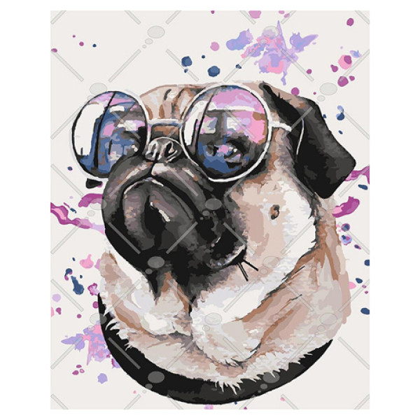 Картина за номерами "Задавака" 40*50 см КНО4108