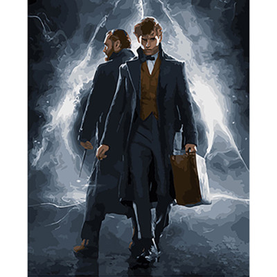 Картина за номерами Ньют Саламандр. Фантастичні тварини 40*50 см GX27973