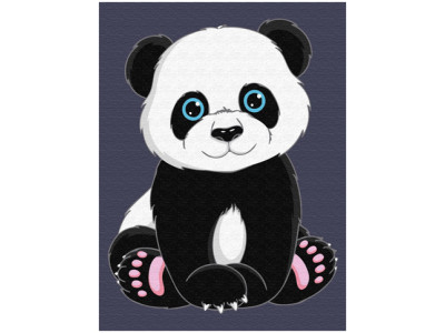 Картина за номерами "Мила панда" MEX6344