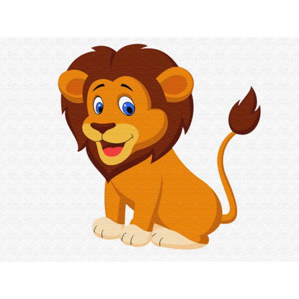 Картина за номерами "Лев - цар звірів" MEX6354