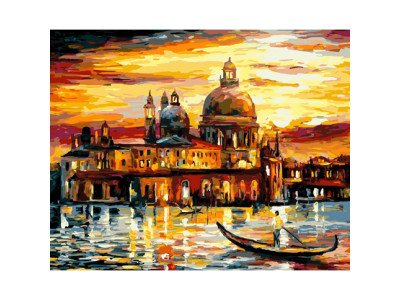Картина за номерами "Золоте небо Венеції" GX6753