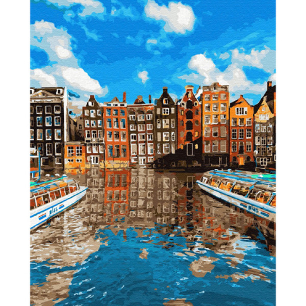 Картина за номерами "Барвистий Стокгольм" GX32319