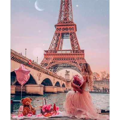 Картина за номерами "Прекрасний Париж" тм Лавка Чудес 40 x 50 см у коробці LC10002 Картина за номерами "Прекрасний Париж" тм Лавка Чудес 40 x 50 см у коробці LC10002