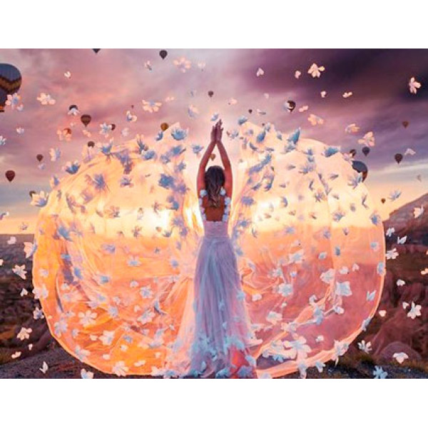 Картина за номерами "Магія Каппадокії" тм Лавка Чудес 40 x 50 см LC10033 Картина за номерами "Магія Каппадокії" тм Лавка Чудес 40 x 50 см LC10033