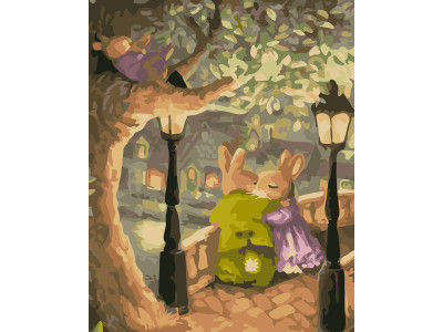 Картина за номерами "Побачення кроликів" LC20118