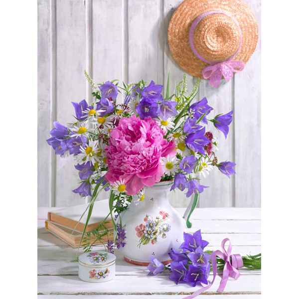 Картина за номерами "Соковитий букет" тм Лавка Чудес 40 x 50 см у коробці LC40024