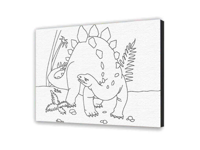 Картина за номерами "Дінозавр" 25х30 см 15521-AC