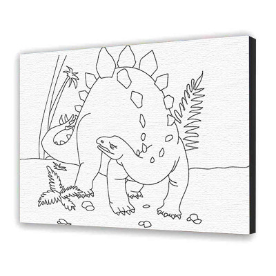Картина за номерами "Дінозавр" 25х30 см 15521-AC
