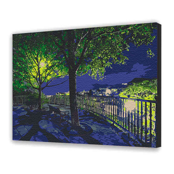 Картина за номерами "Нічний парк" 40*50 см* 10585-AC