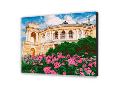 Картина за номерами "Одеса. Оперний театр" 40*50 см 11233-AC