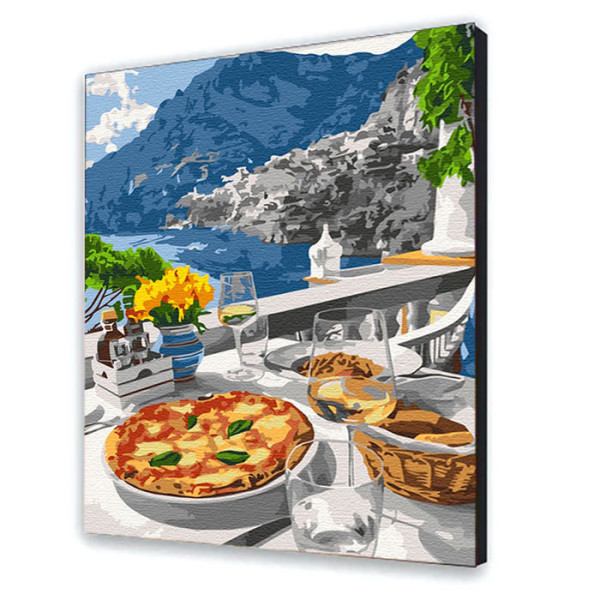 Картина за номерами "Відпочинок в Італії" 40*50 см 12012-AC