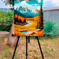 Картина за номерами "Осінь в горах" ArtCraft 40*50 см 11043-AC