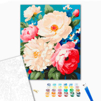 Картина за номерами "Весняні квіти" ArtCraft 40*50 см 13080-AC