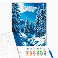 Картина за номерами ArtCraft "Зимова казка" 40*50 см 11060-AC