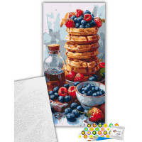 Картина за номерами "Солодкі вафлі" ArtCraft 40*80 см 12035-AC