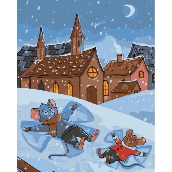 Картина за номерами ArtCraft "Веселі мишенята" 40*50 см 16127-AC