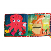 Текстильная развивающая книга для малышей Bambini "Пони" 403679