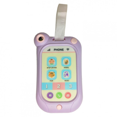 Игрушка мобильный телефон G-A081(Violet) интерактивный