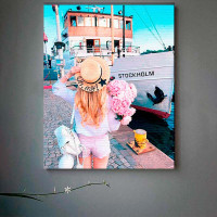 Картина за номерами "Довгоочікувана зустріч" ТМ Лавка Чудес 40 x 50 см LC10056