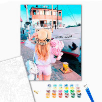 Картина за номерами "Довгоочікувана зустріч" ТМ Лавка Чудес 40 x 50 см LC10056