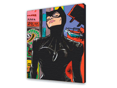 Картина за номерами з лаком ArtCraft "Таємнича жінка" 40*50 см 10312-AC