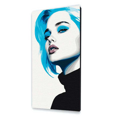 Картина за номерами "Юний образ" 40*80 см 10058-AC