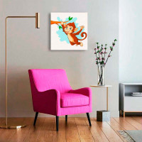 Набір для розпису "Мавпочка" 30*30 см @ 15030-AC