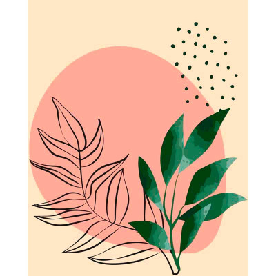 Картина за номерами "Ніжна абстракція 1" 40*50 см 13049-AC Картина за номерами "Ніжна абстракція 1" 40*50 см 13049-AC