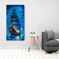 Картина за номерами ArtCraft "Перлина ночі" 40*80 см 10566-AC