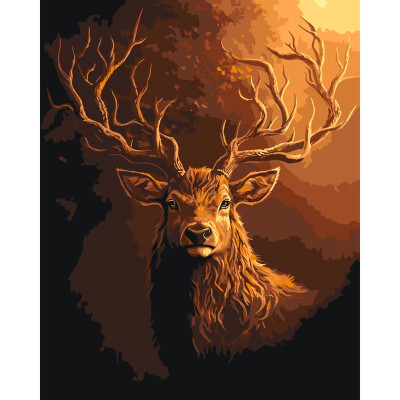 Картина за номерами Art Craft "Сохатий" 40x50 см 11707-AC