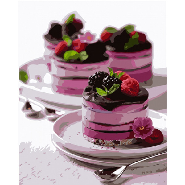 Картина за номерами "Десерт для душі" 40х50 см КНО5584