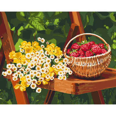 Картина за номерами Літні дари 40x50 см КНО5560