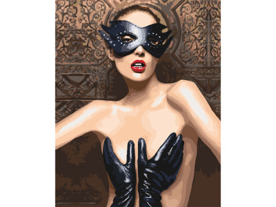 Картина за номерами "Шалена і відверта" 40х50 см КНО4683