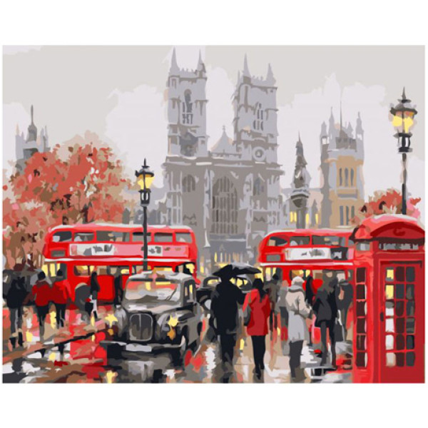 Картина за номерами Ранок у Лондоні 40*50 КН2149