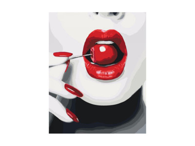 Картина за номерами Солодка вишенька 40*50 КНО2671