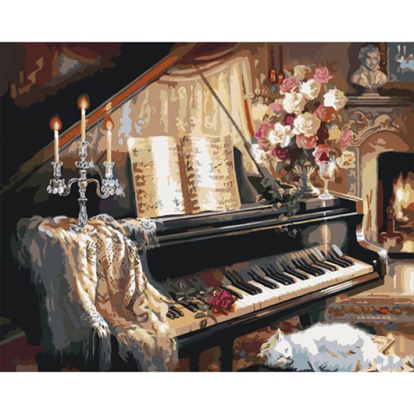 Картина за номерами Вечірня мелодія 40*50 КНО2506