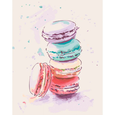 Картина за номерами Солодкі улюбленці 30*40 КНО5516