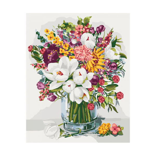 Картина за номерами Аромат літа 40*50 КНО3018