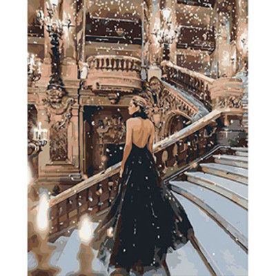 Картина за номерами Спокуслива незнайомка 40*. КНО4523