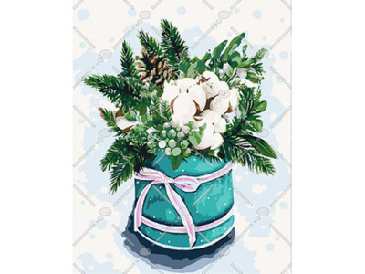 Картина за номерами Фарби зими 2 40*50 КНО3029