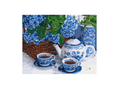 Картина за номерами "Чаювання" 40*50 см КНО5554