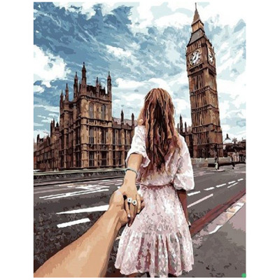 Картина за номерами Йди за мною 40*50 см PGX22063 Картина за номерами Йди за мною 40*50 см PGX22063