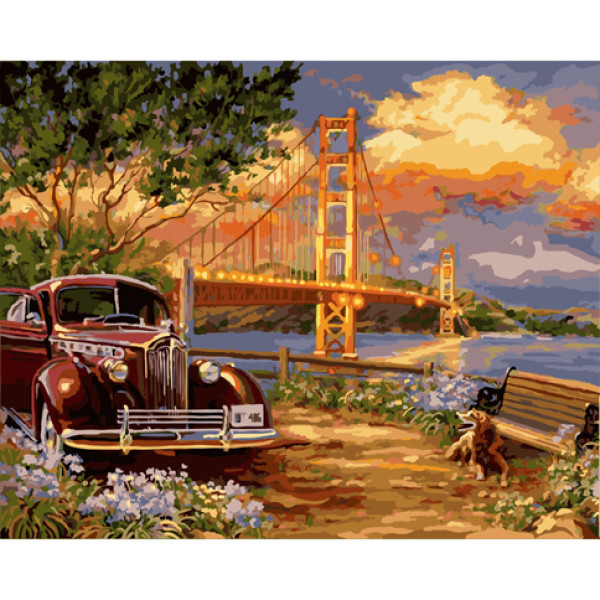Картина за номерами Американська мрія 40 x 50 см GX8549