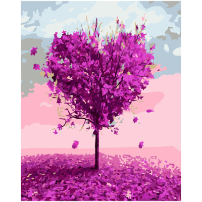 Картина за номерами "Дерево кохання" GX7460