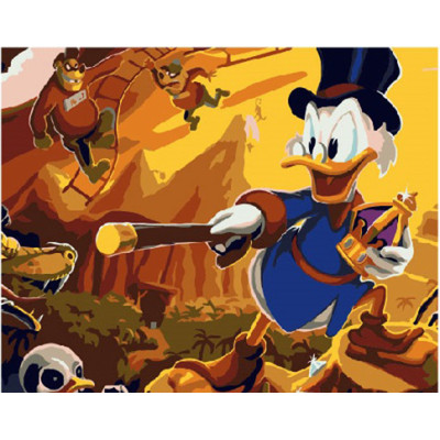 Картина за номерами "Скрудж Макдак" 40х50 см GEX5125 Картина за номерами "Скрудж Макдак" 40х50 см GEX5125