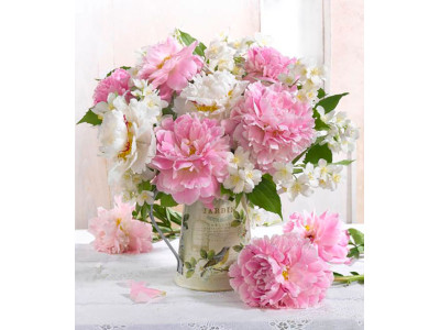 Картина за номерами "Ніжна композиція" тм Лавка Чудес 40 x 50 см у коробці LC40027