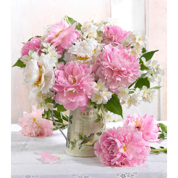 Картина за номерами "Ніжна композиція" тм Лавка Чудес 40 x 50 см у коробці LC40027 Картина за номерами "Ніжна композиція" тм Лавка Чудес 40 x 50 см у коробці LC40027