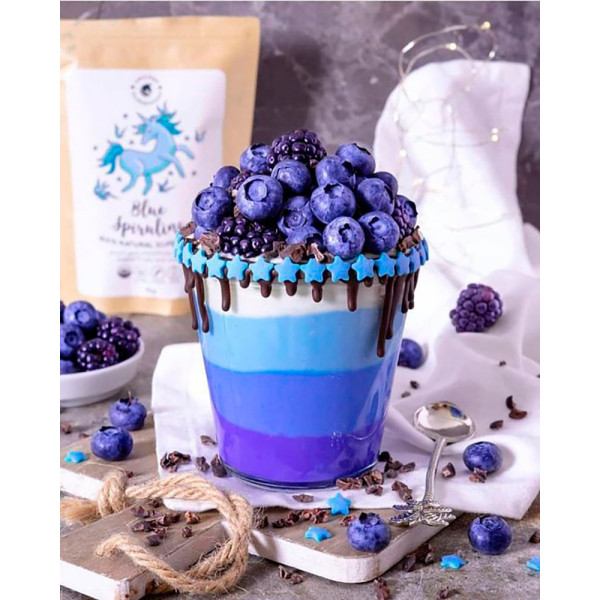 Картина за номерами "Чорничний настрій" тм Лавка Чудес 40 x 50 см у коробі LC50003