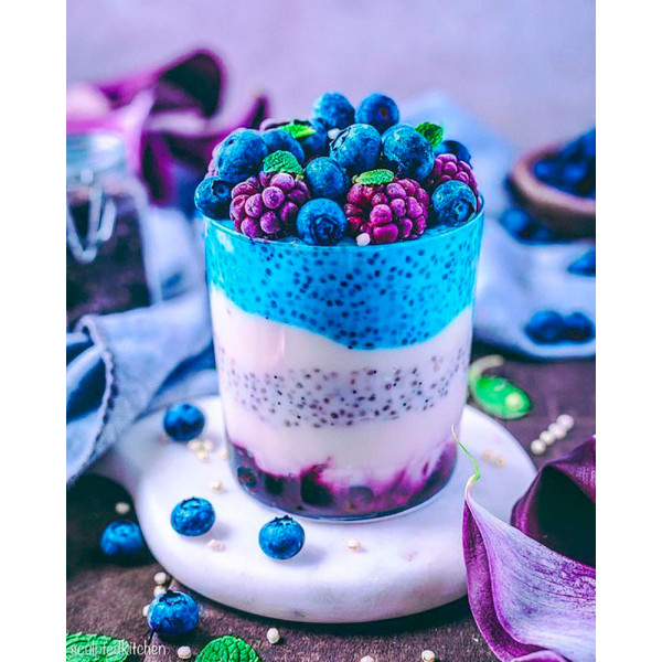 Картина за номерами "Ягідний коктейль" тм Лавка Чудес 40 x 50 см у коробці LC50007